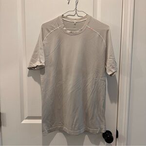 lululemon athletica Tan Short Sleeve Tee